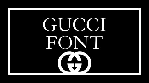 gucci serif font